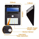 Luminária Solar com Sensor de Presença