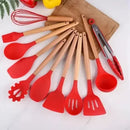 Jogo de Utensilio de Cozinha de Silicone