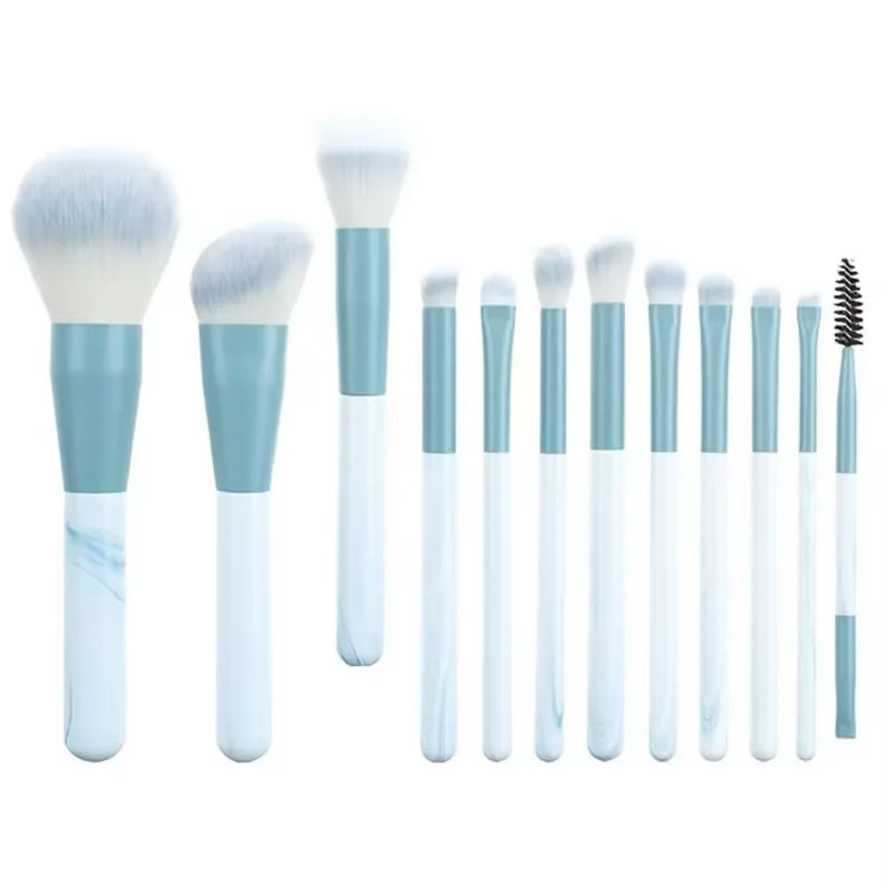 Conjunto de 13 Pincéis de Maquiagem